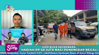 KDM Announces Bounty, 50 Million Rupiah Reward for Catching Muggers