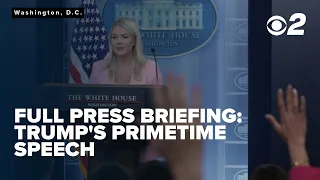 RAW: Full Karoline Leavitt Press Briefing, Teases Trump Address To The Nation