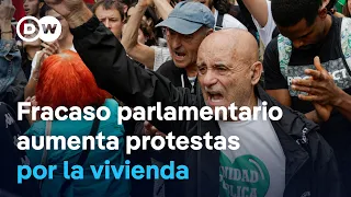 Manifestantes extienden sus protestas en España tras rechazo a medidas del Gobierno