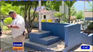 Bee swarm attack on the first day of school in Culiacán