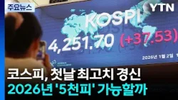 새해 첫날부터 사상 최고치 경신 코스피...올해 전망은? [앵커리포트] / YTN