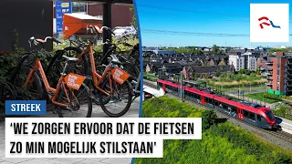 No bikes on trains during bridge closure, but plenty of shared bikes available