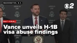 Vance unveils H-1B visa abuse findings
