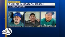 3 of 8 people killed in Madera County crash identified
