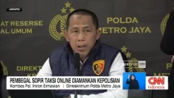 Pembegal Sopir Taksi Online Diamankan Kepolisian