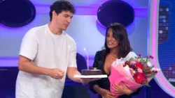 ¡FELIZ CUMPLE NANCY DURÉ! El equipo de Puro Show sorprendió a la panelista con una torta por su día