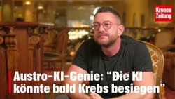 AI Star Peter Steinberger: "AI could soon defeat cancer" | krone.tv Message Macht Medien