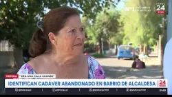 Identifican cadáver abandonado en barrio de alcaldesa de Quinta Normal