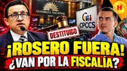 ¡Golpe en el Cpccs! Censuran a David Rosero y denuncian jugada para tomarse la Fiscalía