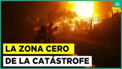 "Es el infierno mismo": Lirquén es la zona más afectada por el megaincendio forestal
