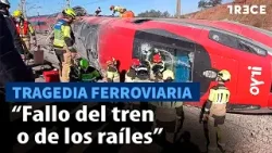"El fallo humano es imposible", un ingeniero analiza las claves del accidente de tren en Córdoba