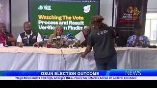 Yiaga Africa Rates Poll High, Charges INEC, Police On Reforms Ahead Of General Elections