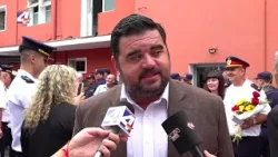 Olivera habló de varios temas: discruso de Orsi, Residencia Universitaria y D - Centro.