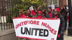 Continúa huelga más grande de enfermeros de la historia de NYC