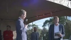 Zo werd de nieuwe stationsomgeving geopend