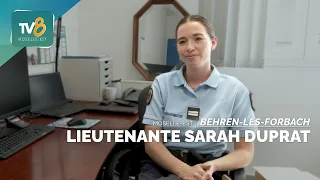 Sarah Duprat takes charge of the Behren-lès-Forbach gendarmerie brigade