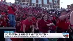 UC Football upsets #8 Texas Tech