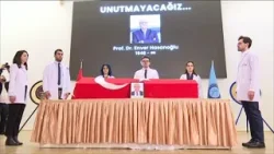 Prof. Dr. Enver Hasanoğlu için Anma Töreni Düzenlendi. Prof. Haberal, Aileyi Yalnız Bırakmadı