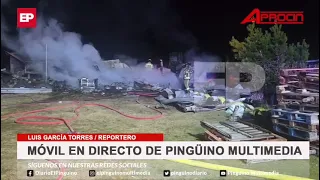 Fire completely destroys a home at kilometer 36 of Route 9 South, Agua Fresca sector