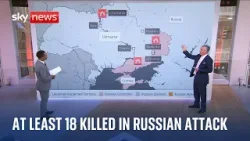 Ukraine war: At least 18 killed in Russian attack on Chernihiv