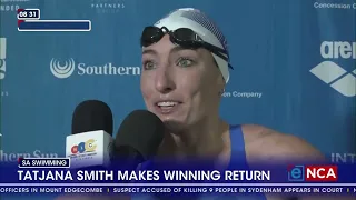 Tatjana Smith makes winning return