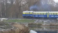 У Рівному стартував перший в історії зимовий сезон дитячої вузькоколійки