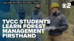 TVCC students learn forest management firsthand in Wallowa-Whitman National Forest