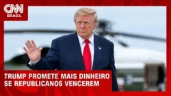 Trump promete US$100 milhões a fábrica em Kentucky se republicanos vencerem | CNN PRIME TIME