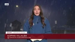 An early look at snowy conditions on I-70 at the Eisenhower Tunnel