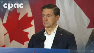 Conservative Leader Pierre Poilievre comments on inflation rate, high-speed rail – June 22, 2026