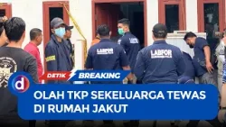 Puslabfor Olah TKP Kasus Sekeluarga Tewas dalam Rumah di Jakut Puslabfor Olah TKP Kasus Sekeluarga Tewas dalam Rumah di Jakut
