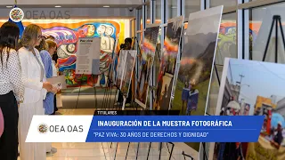 OAS News: "Living Peace: 30 Years of Rights and Dignity". August 5, 2026.