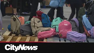 Children's Breakfast Clubs hosts Canada's largest backpack giveaway