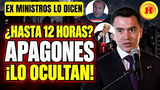 ¿Apagones de hasta 12 horas? la catástrofe eléctrica que intentan ocultar en Ecuador