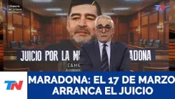 MARADONA: EL 17 DE MARZO ARRANCA EL JUICIO I Cámara del Crimen, 24/1/26