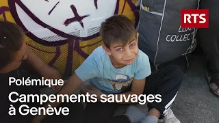 Pourquoi Genève n’arrive pas à faire disparaître les campements sauvages | RTS