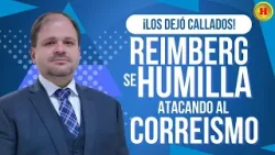 "¡PALO A LOS POLÍTICOS! Reimberg revela por qué la oposición teme a las nuevas cárceles"