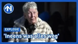 De schrik zit er nog goed in. Tocht stemt Nel een week na de explosie voor haar man Nico