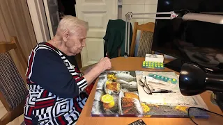 Veteran and home front worker Melitina Alexandrova celebrates her 100th birthday