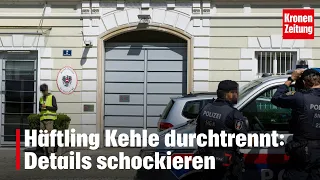 Inmate's Throat Slit: Shocking Details | krone.tv NEWS