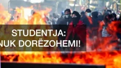 STUDENTJA FLET HAPUR PËR RAMËN! Deklaratë e fortë për protestën!