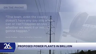 Two natural gas power plants proposed in the Town of Brillion