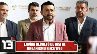 IUSI decree sent to the executive branch