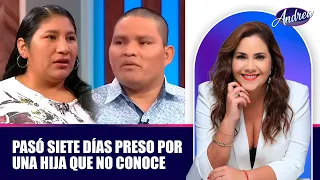 Pasó siete días preso por una hija que no conoce | Andrea