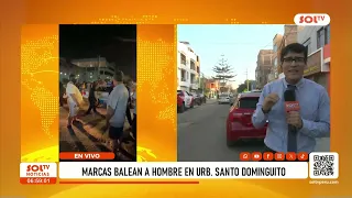 Trujillo: marcas balean a hombre en Urb. Santo Dominguito