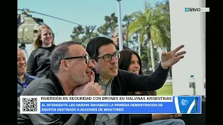 DRONE SECURITY INVESTMENT IN MALVINAS ARGENTINAS