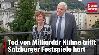 Death of Billionaire Kühne Hits Festival Hard | krone.tv NEWS