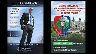 CON NOI A MEDJUGORJE NO PROFIT ASSOCIAZIONE NAZIONALE CARABINIERI SEZIONE DI MEDJUGORJE