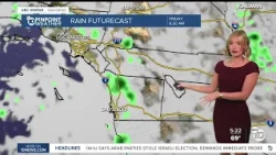 San Diego's Forecast Thursday October 29th: A cloudy day all over, preparing for a rainy Halloween