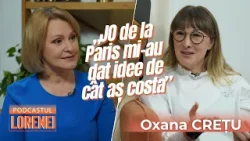 Podcastul Lorenei #26 Oxana Crețu: succesul în Franța, arta în farfurie, planuri pentru RM